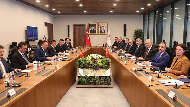 Bakan Soylu, Kırgız mevkidaşı Niyazbekov ile görüştü