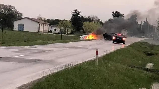 Trafik kazası: 1 ölü
