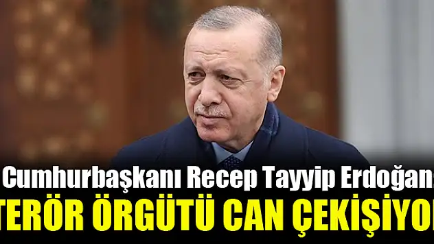 Cumhurbaşkanı Erdoğan: Terör örgütü can çekişiyor