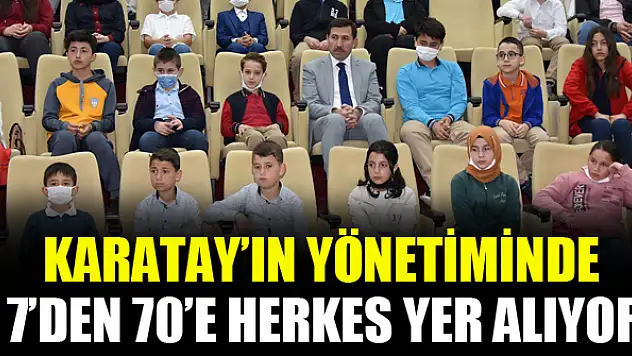 Karatay'ın yönetiminde çocukların da sözü geçecek