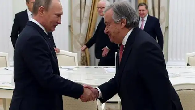 Guterres 26 Nisan'da Moskova'da Putin ile görüşecek