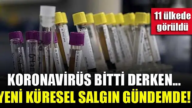 Koronavirüs bitti derken...Yeni küresel salgın gündemde! 11 ülkede görüldü