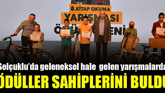 Selçuklu'da ödül yağmuru