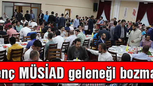 Konya Protokolü Genç MÜSİAD'ın iftarında buluştu