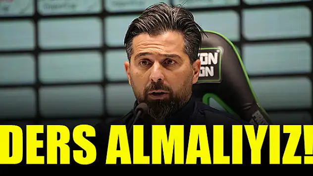 VİDEO - İlhan Palut: Ders almamız lazım!