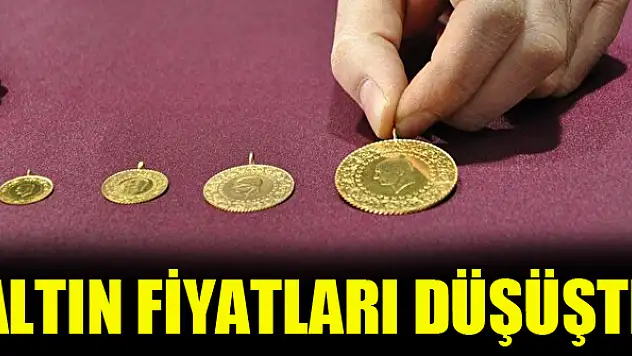 Altın alacaklar dikkat! Fiyatlar düşüşte