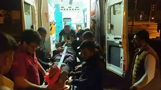 Trafik kazası: 1 yaralı