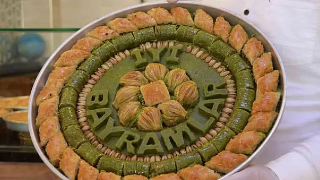 Baklavacıların bayram mesaisi başladı