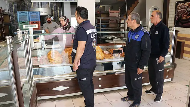 Beyşehir'de zabıtadan fırın denetimi