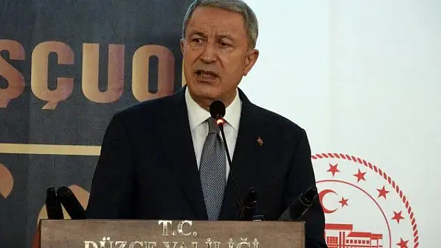 Bakan Akar: Yurdumuzu her türlü belaya karşı kilitliyoruz 