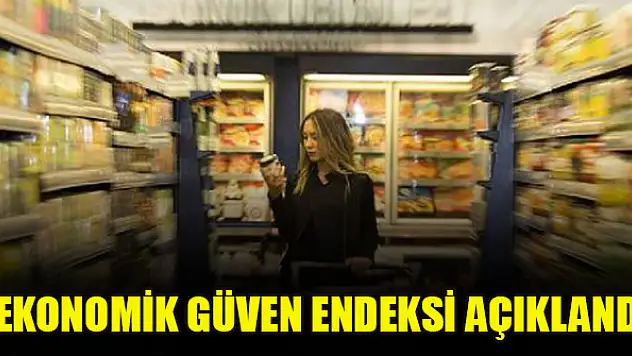 Ekonomik güven endeksi açıklandı