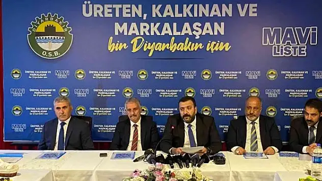 'Mavi Liste' OSB için projelerini açıkladı: