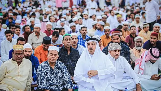 Bahreyn'de Ramazan Bayramı namazı coşkusu