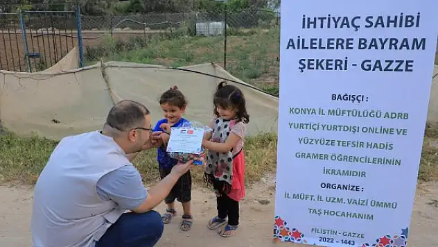 Selçuklu'da yetimlere  sahip çıkıldı