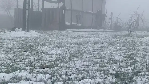 Mayıs ayında kar yağdı