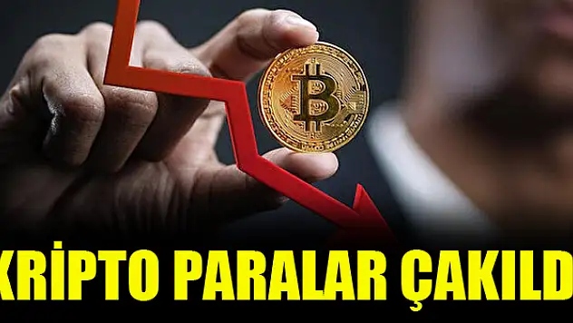 Kripto paralar çakıldı