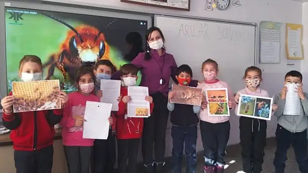 Minikler 'Gerçek Doğa Koruyucuları' projesiyle hayvanları yakından tanıdı