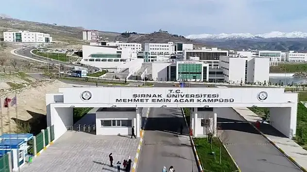 Şırnak Üniversitesi Öğretim Üyesi Alacak