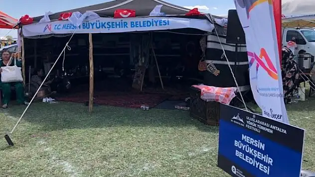 Mersin, Antalya Yörük Türkmen Festivali'nde tanıtılıyor