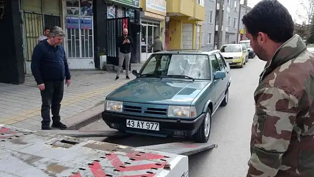 Fabrikadan çıktığı haliyle muhafaza etti, 125 bin TL'ye sattı