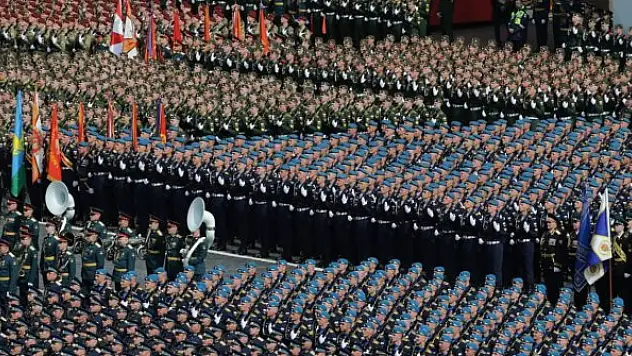 Rusya'da 'Zafer Günü' provası bugün yapıldı