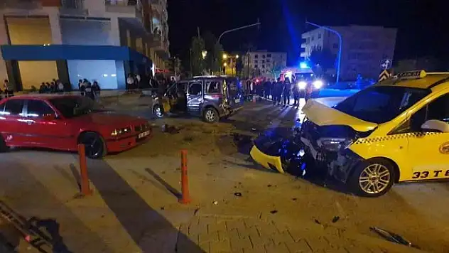 Mersin'de trafik kazası