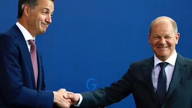 Scholz ve De Croo'dan Ukrayna'ya destek