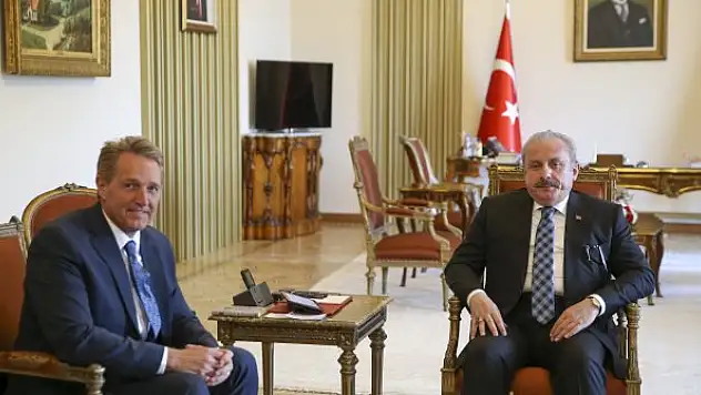 TBMM Başkanı Şentop, ABD Büyükelçisi Flake'i kabul etti