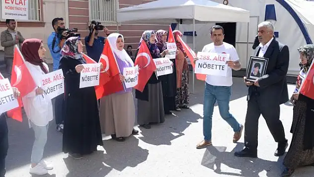 Evlat nöbetinde aile sayısı 288 oldu