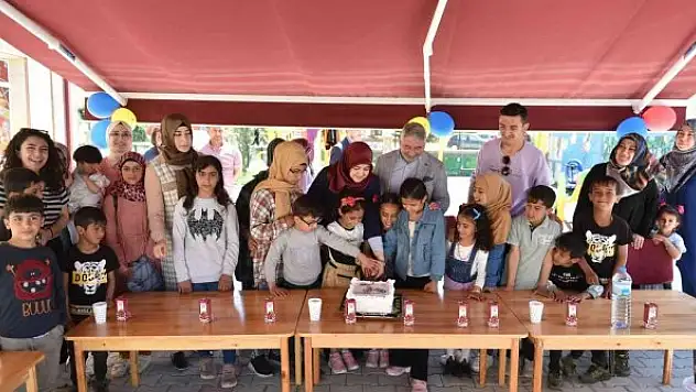 Mülteci çocuklara sürpriz