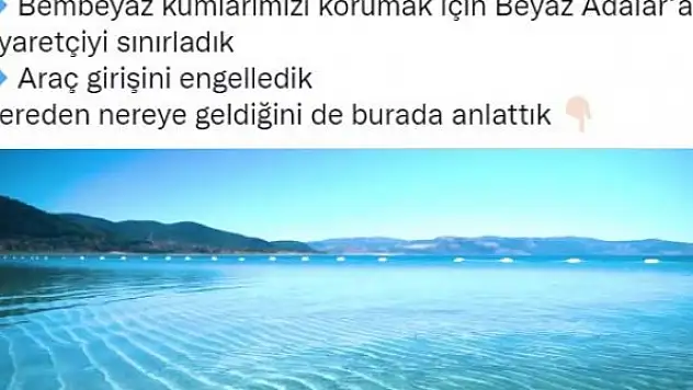 Bakan Kurum'dan 'Salda' açıklaması: Su çekilmesi, insan kaynaklı değil