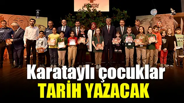 'Tarih Yazan Çocuklar Karatay'da Projesi'nin tanıtımı yapıldı