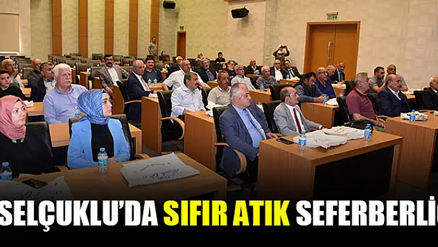 Selçuklu'da Sıfır Atık Seferberliği