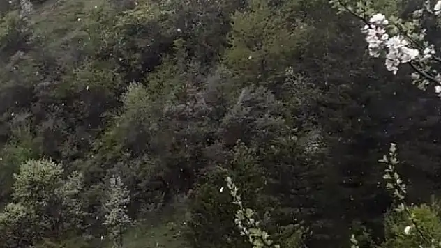 Mayıs ayında kar sürprizi