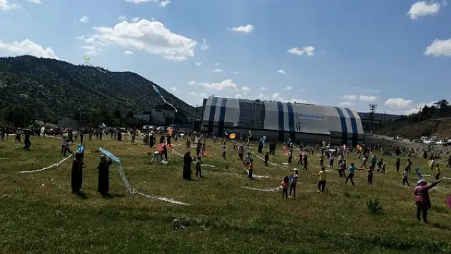 Beyşehir'de geleneksel şenlikte uçurtmalar yarıştı