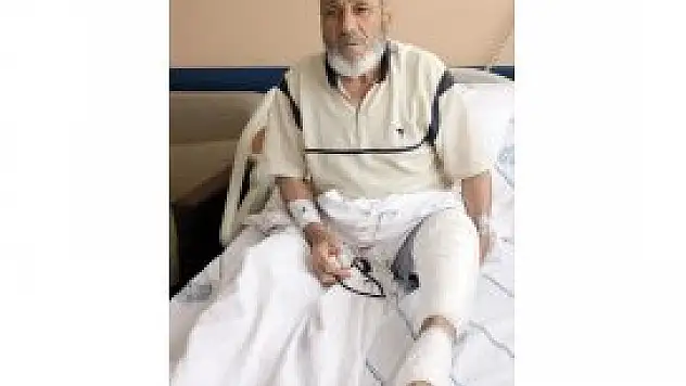 Hastanelik olan çiftin tedavisi sürüyor