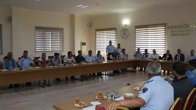 Zabıta müdürleri koordinasyon toplantısı yapıldı
