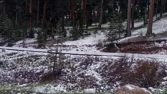 Mayıs ayında kar yağışı sürprizi