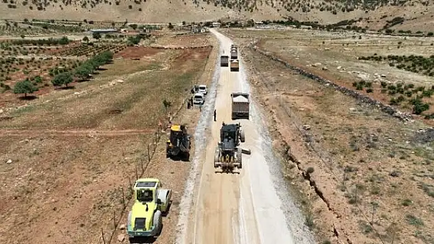 Yol çalışmalarının startı verildi
