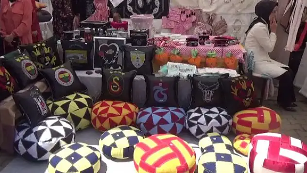 El emeği göz nuru ürünler sergilendi