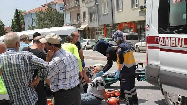 Trafik kazası: 1 yaralı