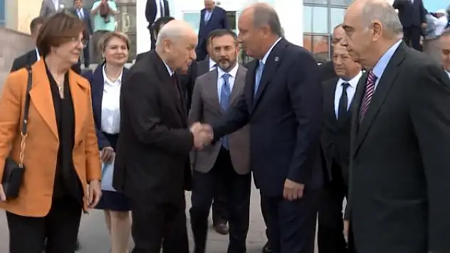Muharrem İnce'den Bahçeli'ye ziyaret