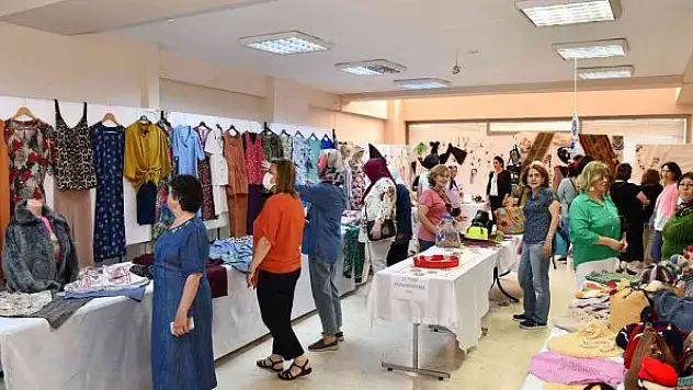 Kadınların emeği sergiler ile taçlanıyor