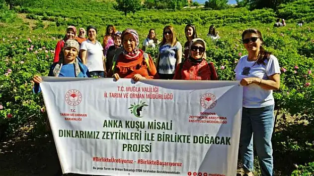 Kadın üreticilere teknik gezi