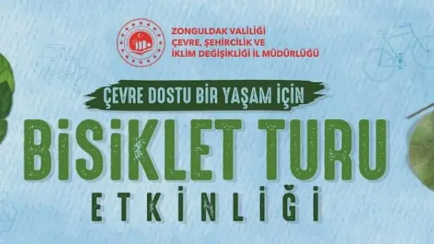 Bisikletlerle dört kilometrelik parkuru turlayacaklar