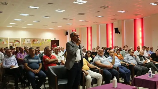 AK Parti Konya Milletvekili Etyemez, Yunak'ta tarım istişare toplantısına katıldı