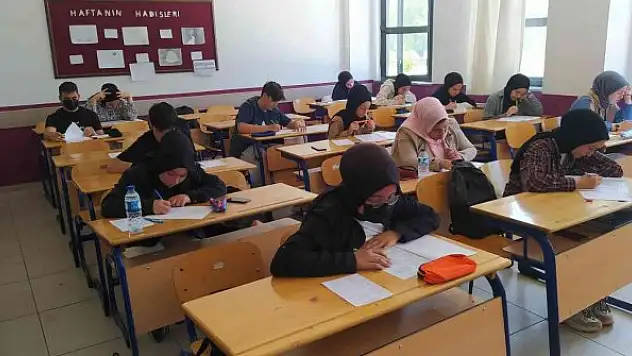 Destekleme yetiştirme kursu araştırma sınavları yapıldı