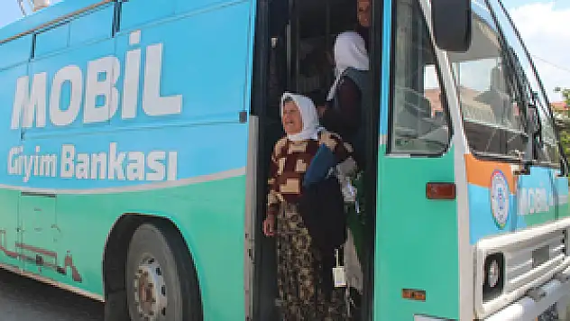 Mobil Giyim Bankası ihtiyaç sahipleri için yola çıktı