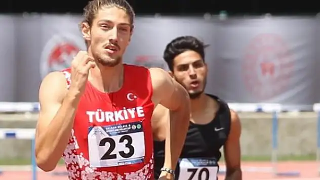 Milli atlet İsmail Nezir 400 metrede rekor kırdı