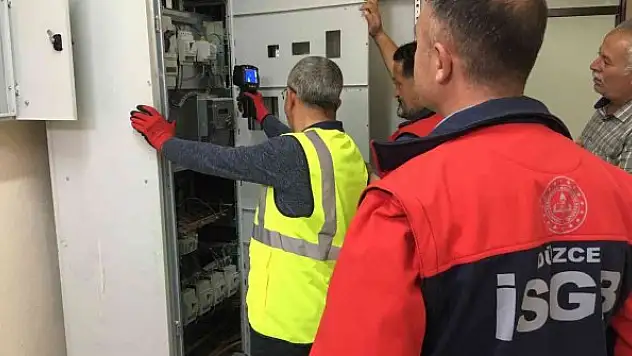 Yatılı bölge okulunda periyodik kontroller yapıldı